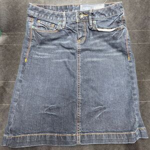 Converse Dark Blue Denim A-Line Skirt